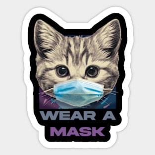 Wear a Mask Sticker